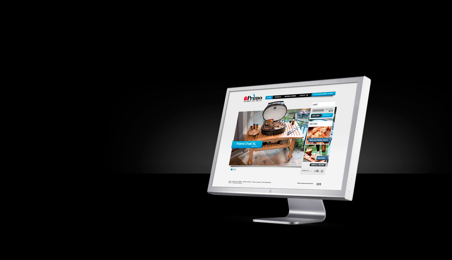 CASE STUDY - PRIMO GRILLS AUST. LAUNCH by Sydney Website Design