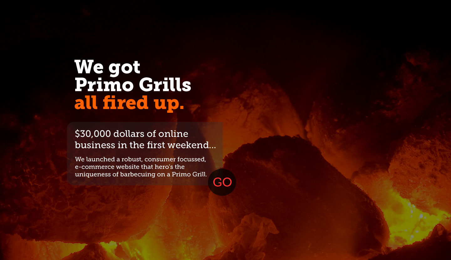 Primo Grills: Digital Creative by Sydney Digital Agency