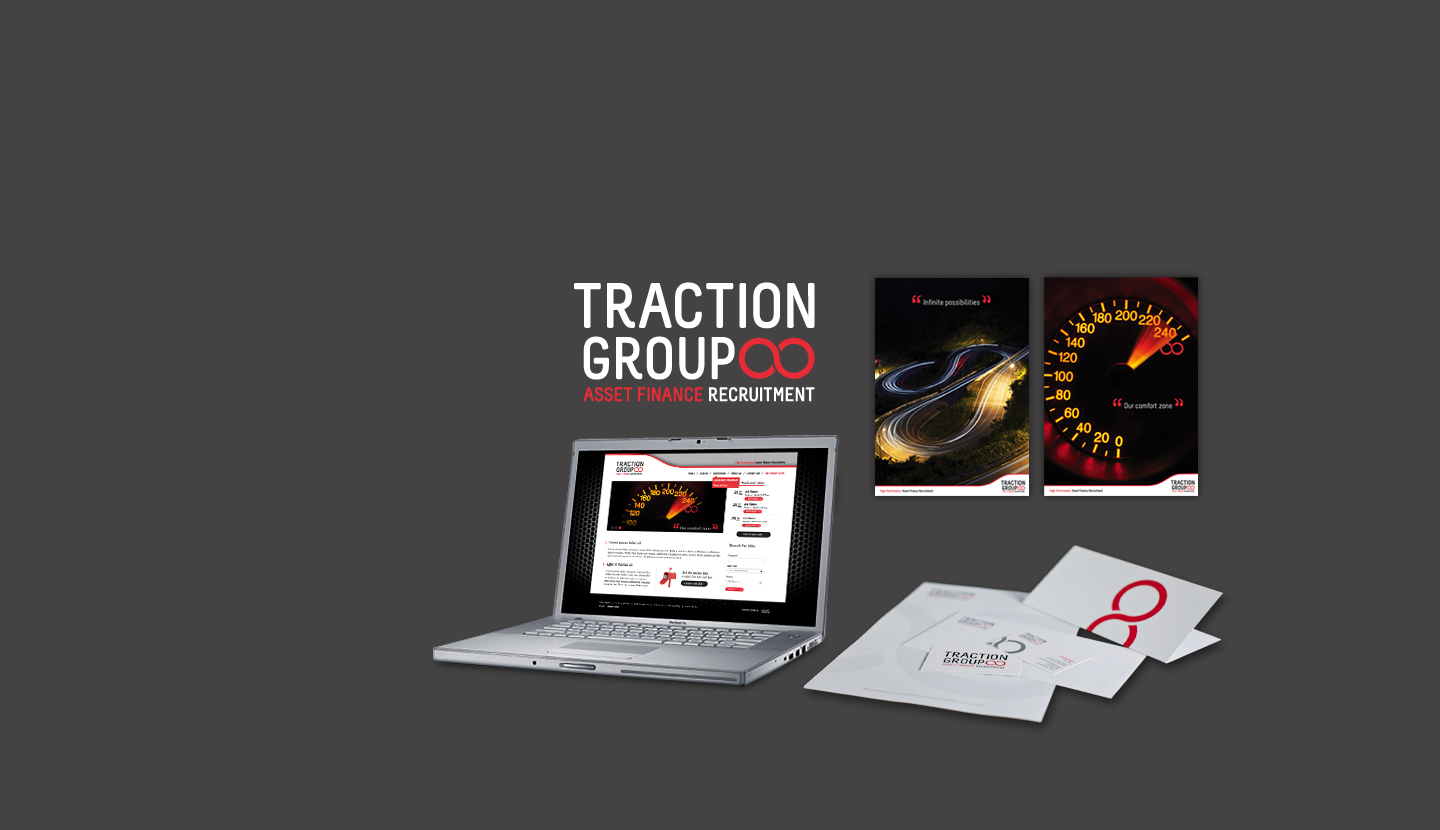 Traction Group - Asset Finance Recruitment: Brand Identity by Sydney Digital Agency